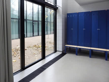 Podest aluminiowy, anodowany, czarny REGULUS®-system Podest aluminiowy, anodowany, czarny REGULUS®-system