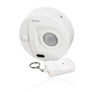Bezprzewodowy mini alarm sufitowy sterowany pilotem 