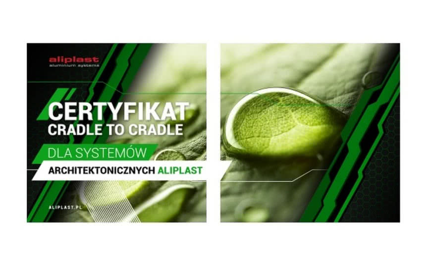 Proces certyfikacji C2C dla systemów architektonicznych Aliplast