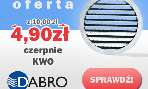 Czerpnie KWO w limitowanej promocji