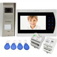 Zestaw domofonowy COSMO Video V1 z monitorem CYFRAL V-7