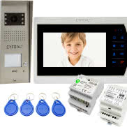 Zestaw domofonowy COSMO Video V1 z monitorem CYFRAL V-7
