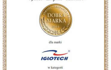 Iglotech - Dobrą Marką 2014