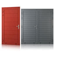 DRZWI BOCZNE ALUMINIOWE-PANELOWE