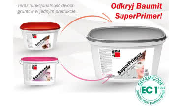 SuperPrimier - grunt do zadań specjalnych od firmy Baumit!