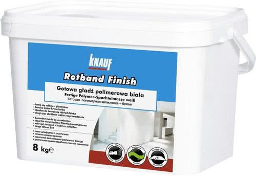Gotowa gładź polimerowa biała Knauf Rotband Finish