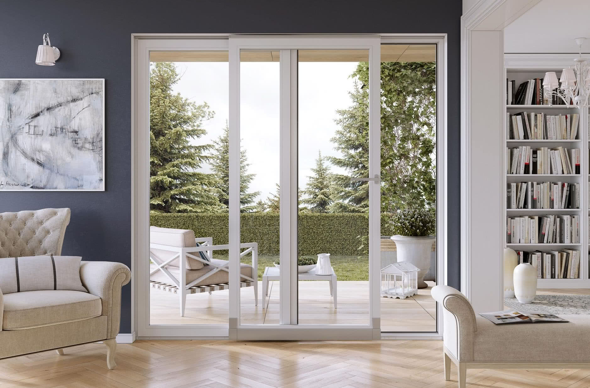 Drzwi tarasowe odstawno-przesuwne Vetrex Patio Air Drzwi tarasowe odstawno-przesuwne Vetrex Patio Air